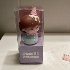 NIP Little Girl Pencil Sharpener